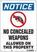 Safety Sign 14 in x 10 in Aluminum