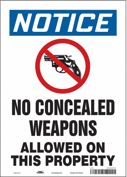 Safety Sign 14 in x 10 in Vinyl