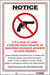 Safety Sign 18 in x 12 in Vinyl