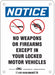 Safety Sign 7 in x 5 in Polyethylene