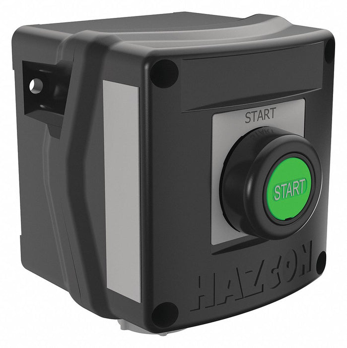 ControlStation DeadEnd Button Blk/Grn/Rd