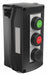 CntrlStation DeadEnd 3Buttn Blk/Grn/Rd