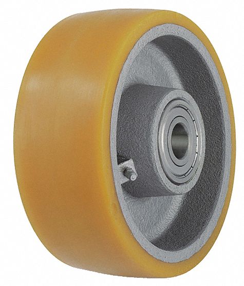 Caster Wheel 11 13/16 dia 5 290lb Yellow
