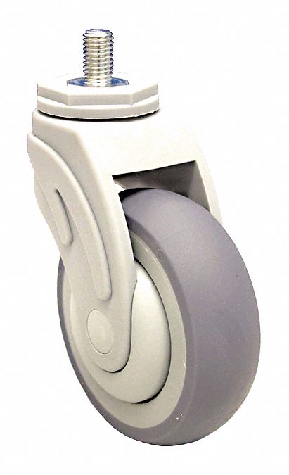 Stem Caster 5 dia Rubber 220lb