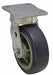 Plate Caster Swivel Polyurethane 5 5/8 H