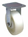 Plate Caster Rigid Nylon 6 1/2 H