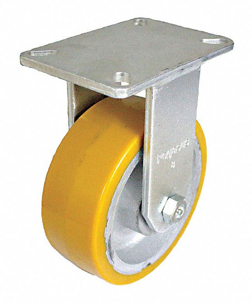 Plate Caster Rigid Polyurethane 10 1/2 H