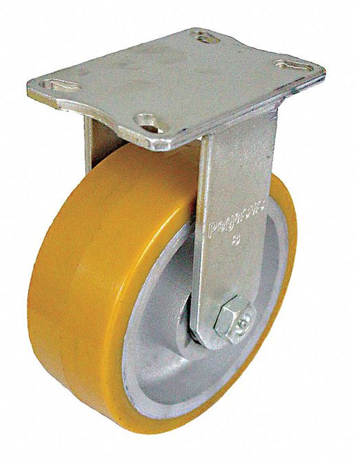 Plate Caster Rigid Polyurethane 11 1/2 H