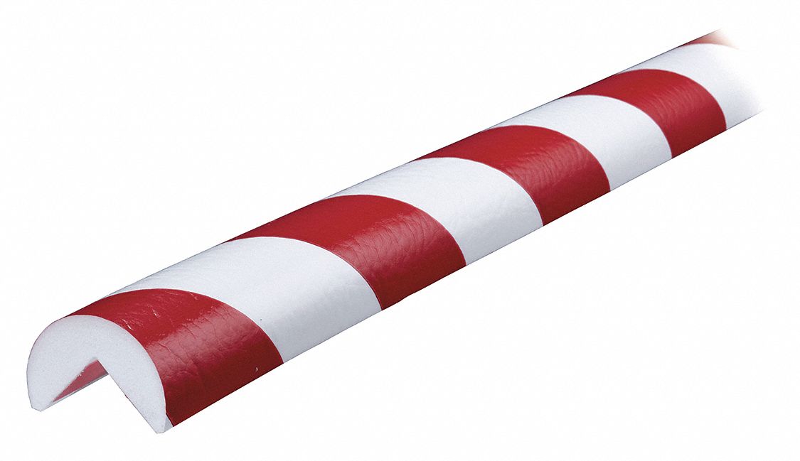 Corner Guard Rounded Red/White
