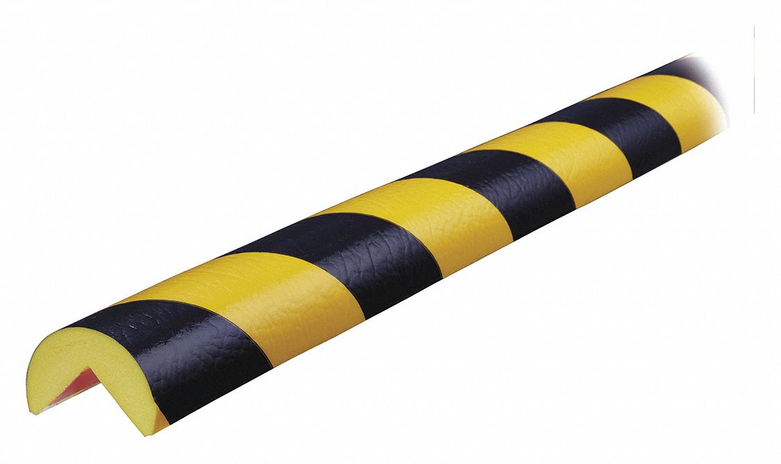 Corner Guard Rounded Black/Yellow