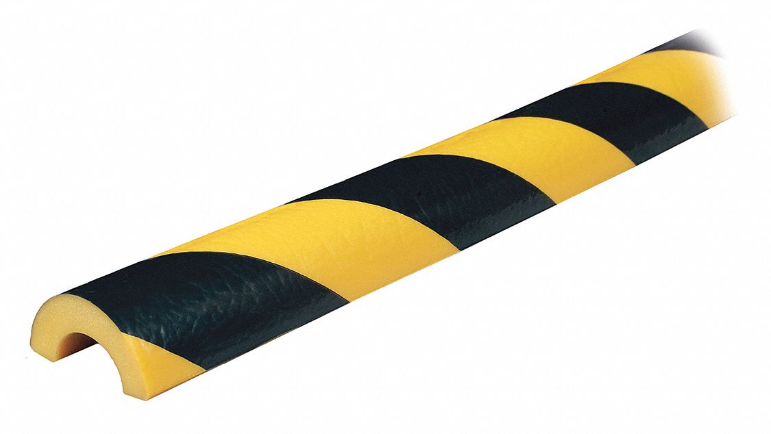 Corner Guard Rounded Black/Yellow