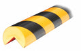 Corner Guard Rounded Reflective Bk/Yl