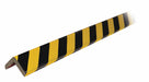Corner Guard Rounded Reflective Bk/Yl