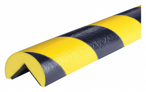 M9569 Corner Guard Rounded Black/Yellow