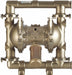 DblDiaphPmp NPT TPV/316 SStl 1/2 41gpm