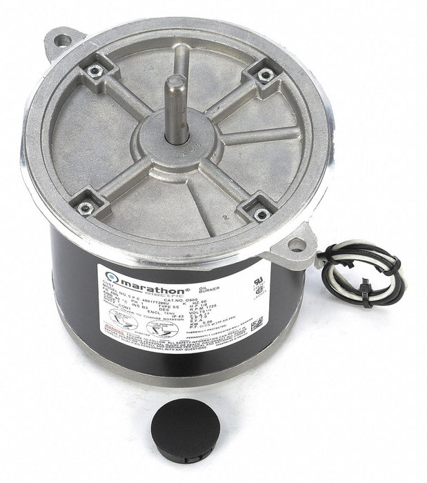 Oil Burner Motor 1/8 HP 1725 rpm 115V