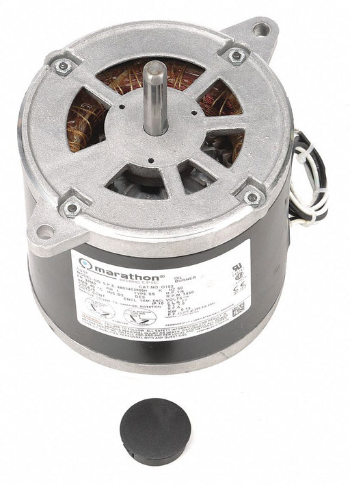 Oil Burner Motor 1/6 HP 3450 rpm 115V