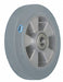Caster Wheel 7 7/8 dia 1 100 lb Gray