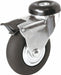 Bolt-Hole Caster 3 dia Swivel Rubber