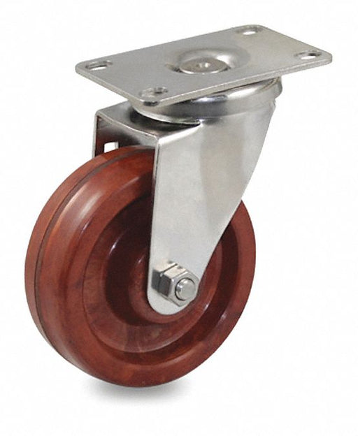 Plate Caster Swivel Phenolic 5 H