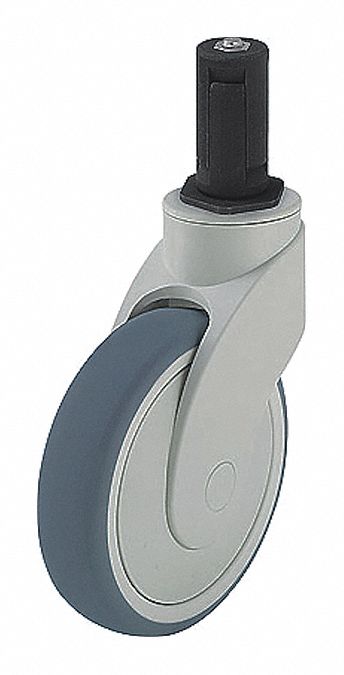 Stem Caster 5 dia Rubber 240lb