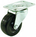 Plate Caster Swivel Rubber 3 1/2 H