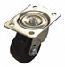 Plate Caster Swivel Rubber 3 1/4 H