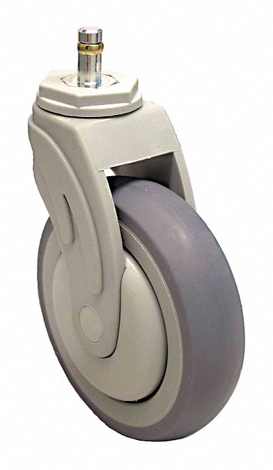 Stem Caster 3 dia Polyolefin 165lb