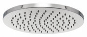 Rain Shower Head Flat Circle 2.5 gpm