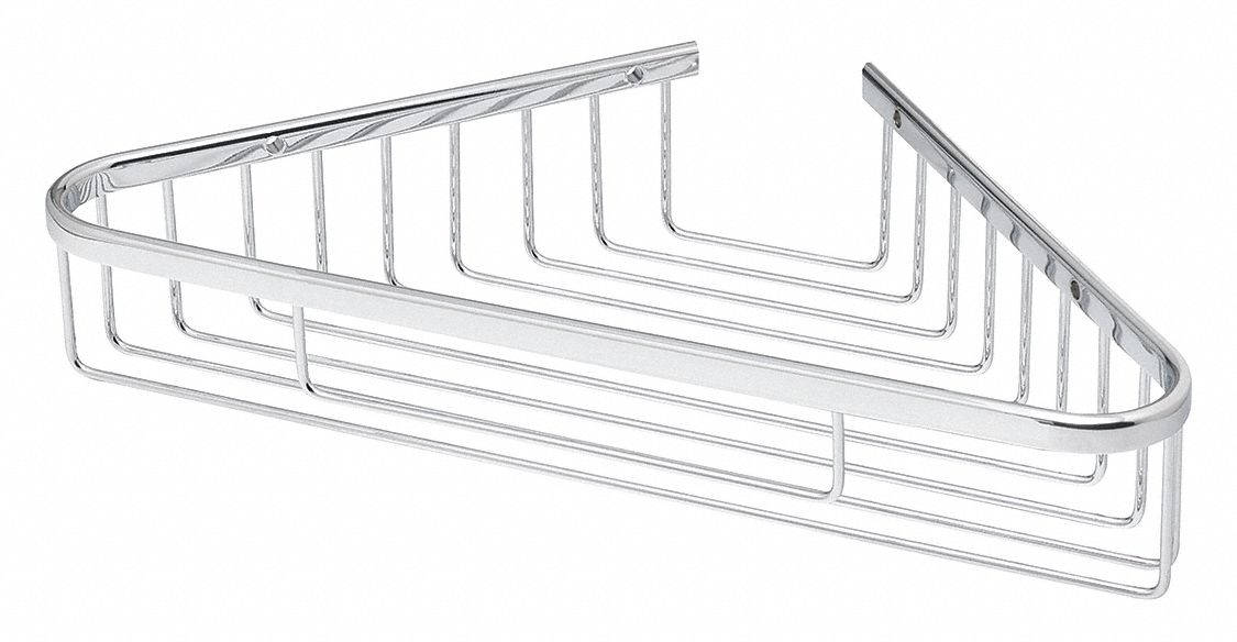 Corner Shower Basket Metal 10 1/2 in W