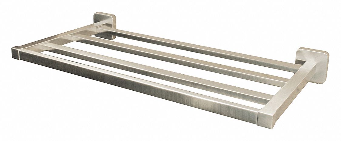 Towel Rack Brass 18 in Overall W