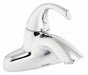 Low Arc Chrome Speakman Echo Brass