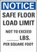 Notice Sign 10 inx7 in Non-PVC Polymer