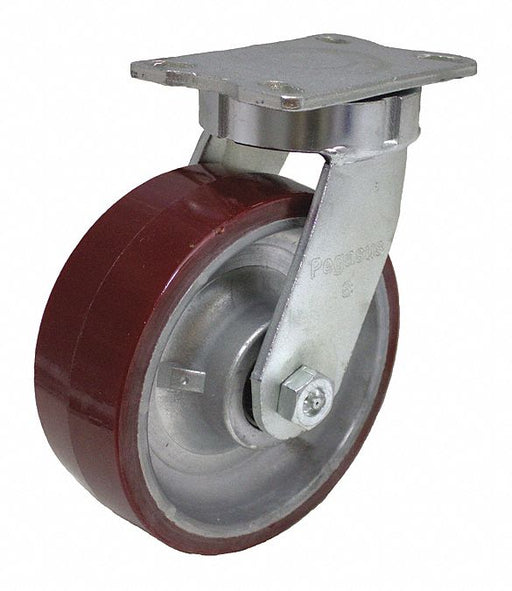 PlateCaster Swivel Polyurethane 10 1/8 H