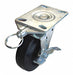 Plate Caster Swivel Rubber 7 1/2 H
