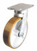 Plate Caster Swivel Polyurethane 9 1/2 H