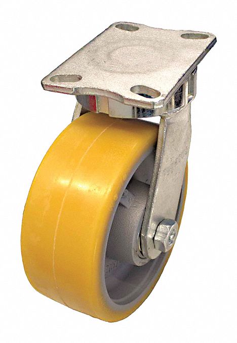 PlateCaster Swivl Polyurethane 11 7/16 H