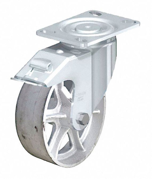 Plate Caster Swivel Iron 9 11/16 H