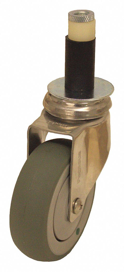 Stem Caster 6 dia Rubber 240lb