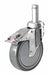 Stem Caster 4 dia Rubber 190lb