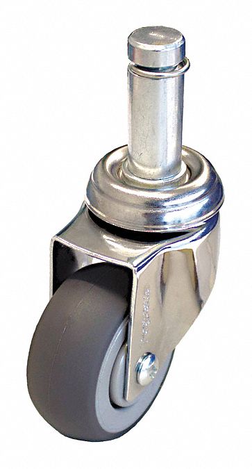 Stem Caster 3 dia Rubber 165lb