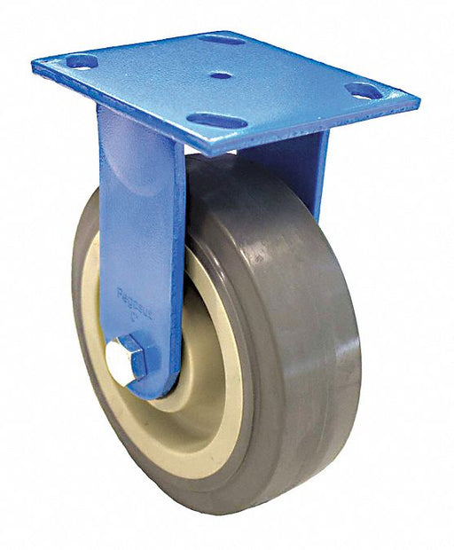 Plate Caster Rigid Polyurethane 5 5/8 H