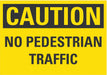 Eco-Decal Pedestrian Traffic 7inx10in