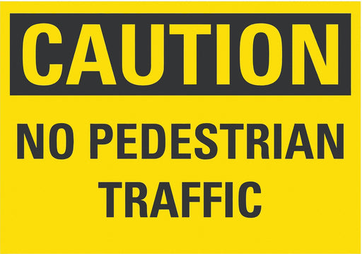 Eco-Decal Pedestrian Traffic 7inx10in