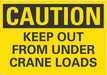 Caution Sign 10inx14in Non-PVC Polymer