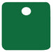 Blank Tag Alum 2in H 2in W Green PK25
