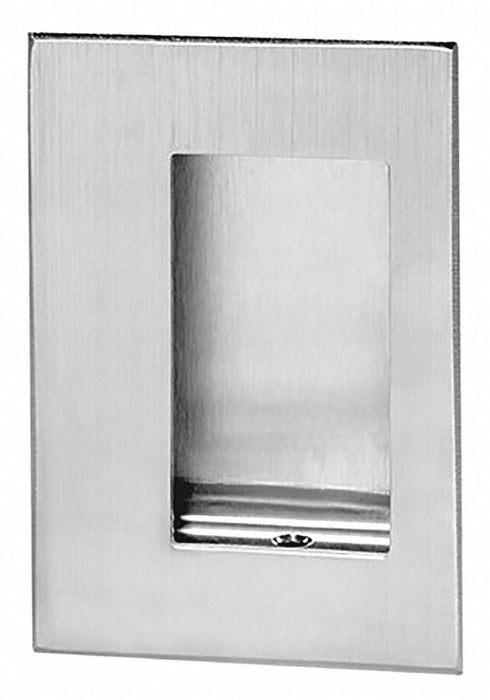Tray Pull Silver Satin SS 3 1/2 in W