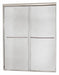 Shower Door Silver Dbl Slid 72 in