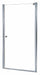 Shower Door Silver Pivot 72 in