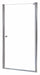 Shower Door Brush Nickel Pivot 72 in